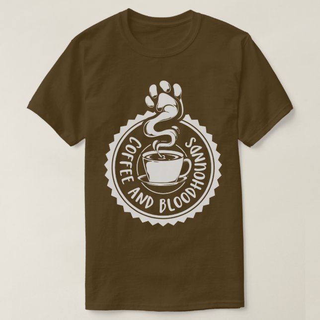 Kaffe och Bloodhounds Bloodhound T Shirt (Design framsida)