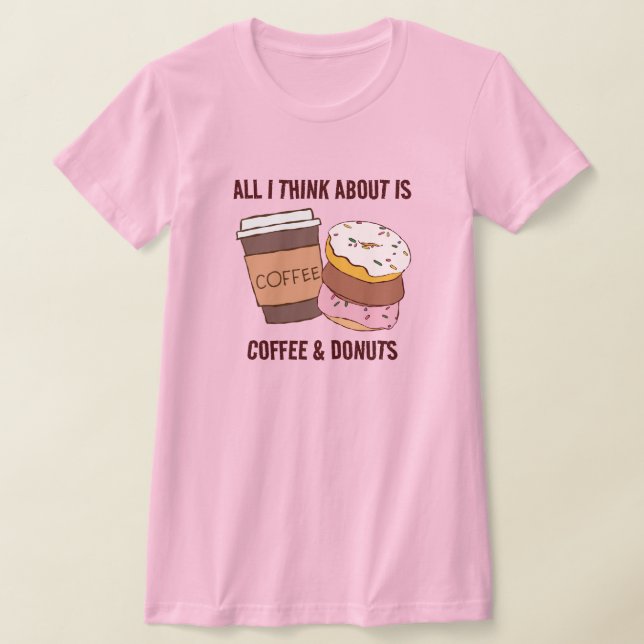 Kaffe och boskap T-Shirt (Laydown)