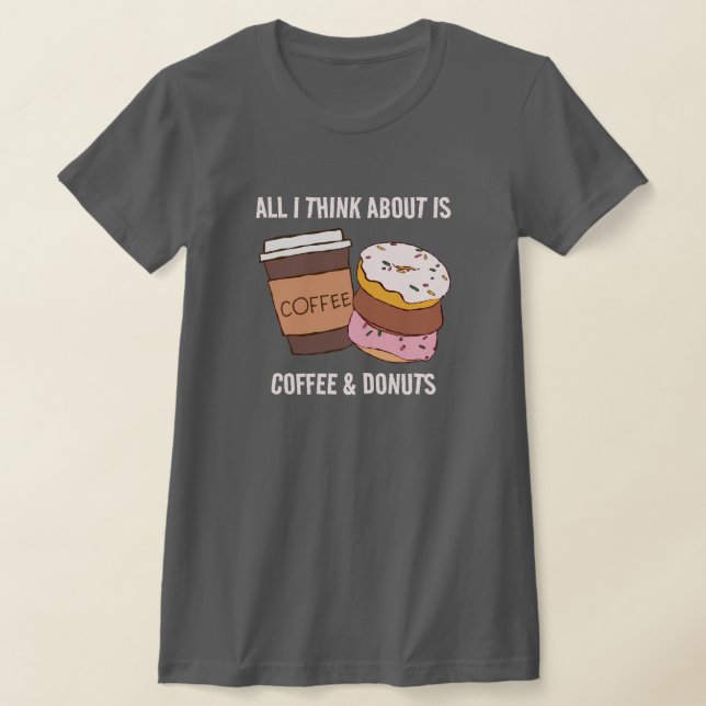 Kaffe och boskap T-Shirt (Laydown)