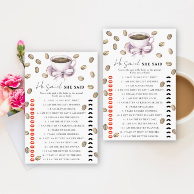 Kaffe och Bow Möhippa sa att hon sa att hon skulle (Skapare uppladdad)