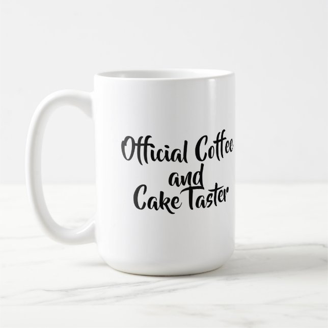 KAFFE- OCH CAKE-ROLIGT KAFFEMUGG (Vänster)