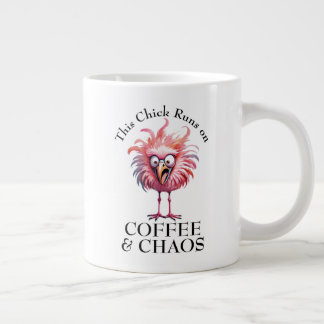 Kaffe och Chaos Funny Say Jumbo Mugg