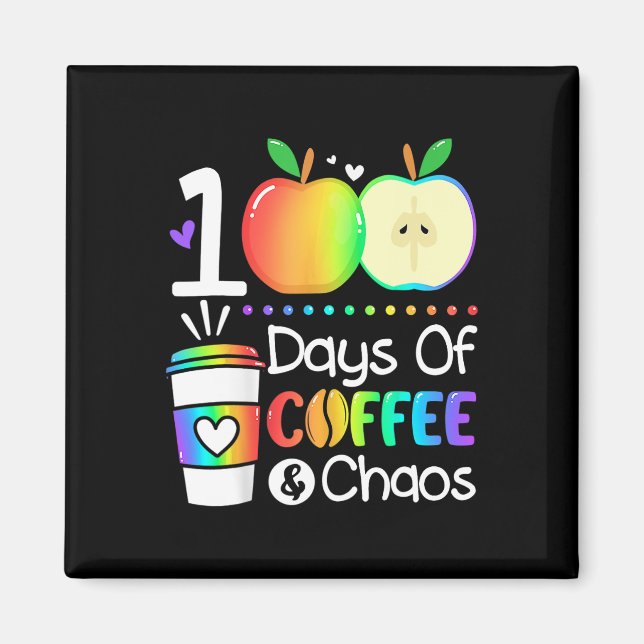 Kaffe- och chaosdagar 100-dagarsutbildning för t magnet (Framsidan)