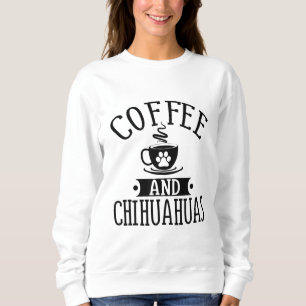Kaffe och Chihuahuas - Chihuahua Älskare Gift T Shirt