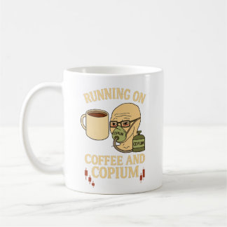 Kaffe och Copium Crypto Mugg