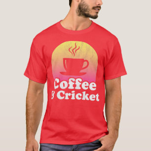 Kaffe och cricket t shirt