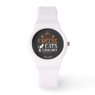 Kaffe och Crochet eWatch Armbandsur