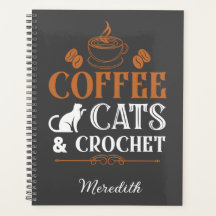 Kaffe och Crochet Spiral Planner