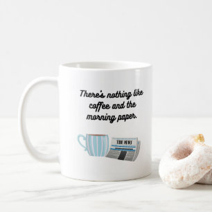 Kaffe och dagstidning Mugg