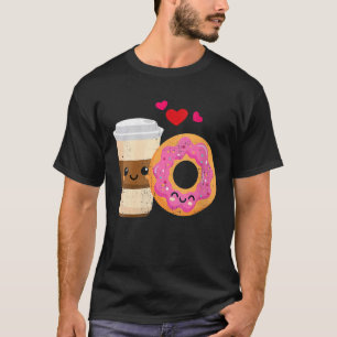 Kaffe- och Donut-Coola Doughnut Sprinkles T Shirt