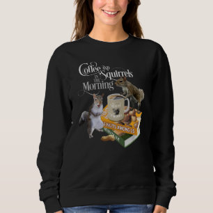 Kaffe- och ekorrreler - Finny ekorre Älskare Sweat T Shirt