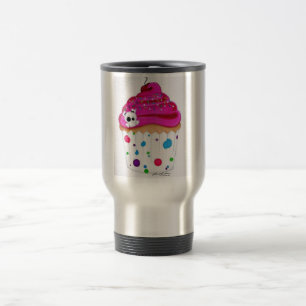 Kaffe och en muffin resemugg