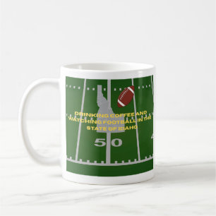 Kaffe och fotboll i Idaho Kaffemugg