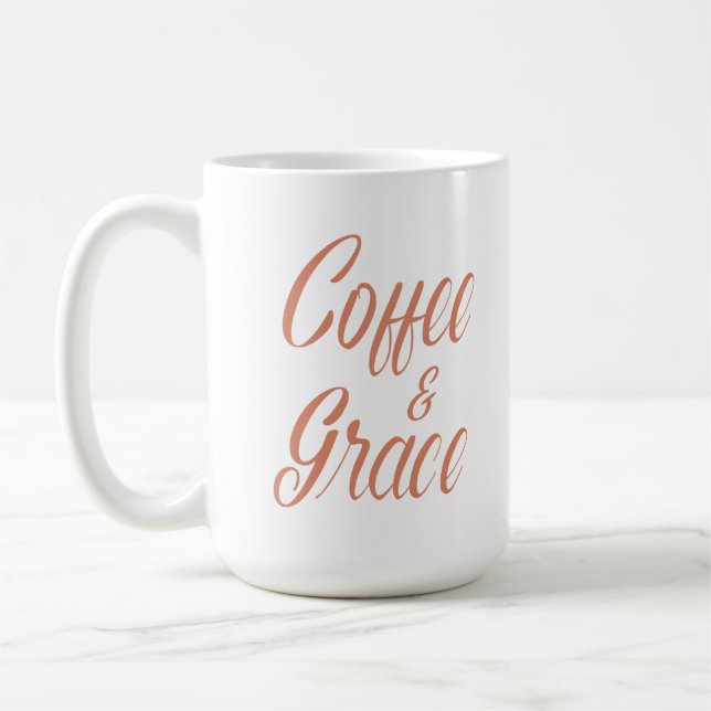Kaffe och Grace Kaffemugg (Vänster)