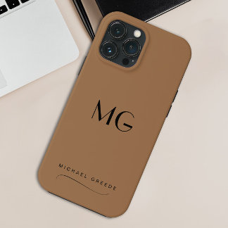 Kaffe och grädde, monogrammed minimalistisk med Na