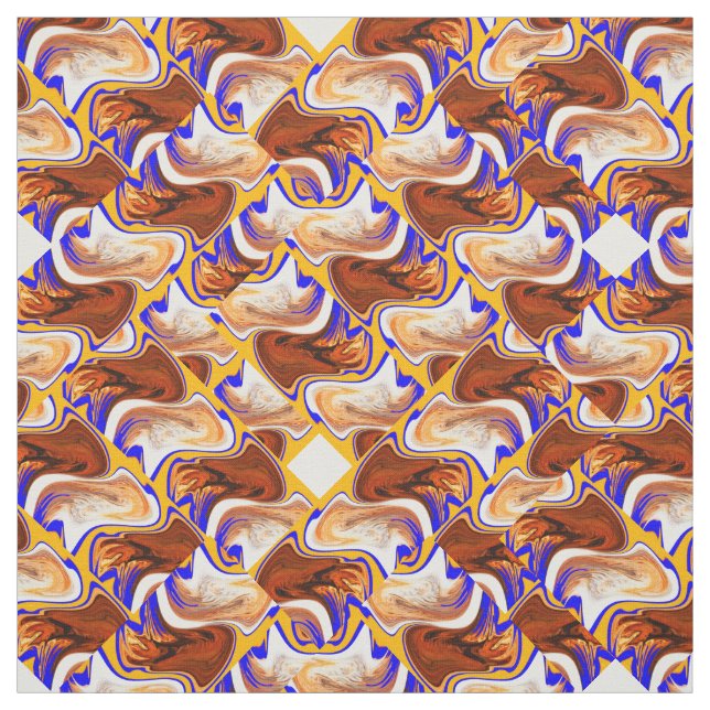 Kaffe och grädde tyg (Provkarta)