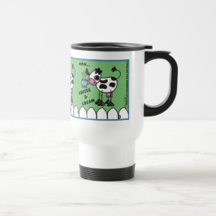 Kaffe och gräsklipp resemugg