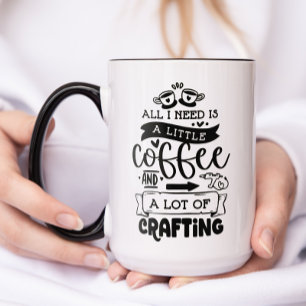 Kaffe och hantverk mugg