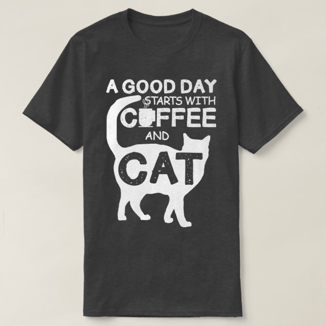 Kaffe och havre, bästa Kat Pappa Fars dag Espresso T Shirt (Design framsida)