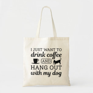 Kaffe och Hund Tygkasse