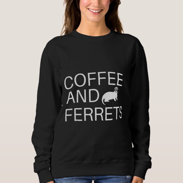 Kaffe och iller, kvinnor och män, polykoffein, te t shirt (Framsida)