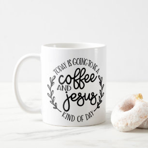 Kaffe och Jesus-dagen Mugg Kopp