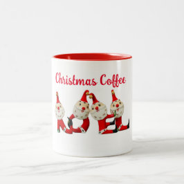 Kaffe och julCheer NOEL Santa Mugg Retro