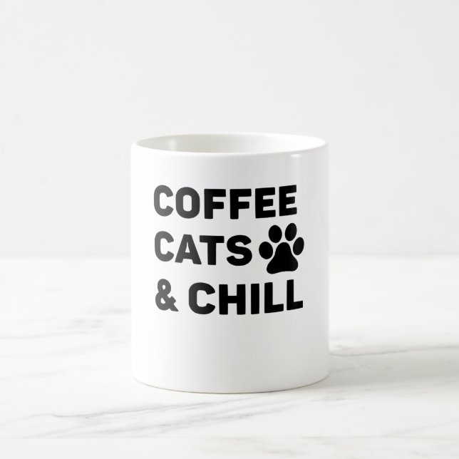Kaffe och kaffe kaffemugg (Center)