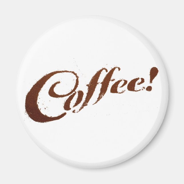 Kaffe- och kaffekaffe - Magnet (Framsidan)