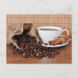 Kaffe- och kanelfästingar vykort