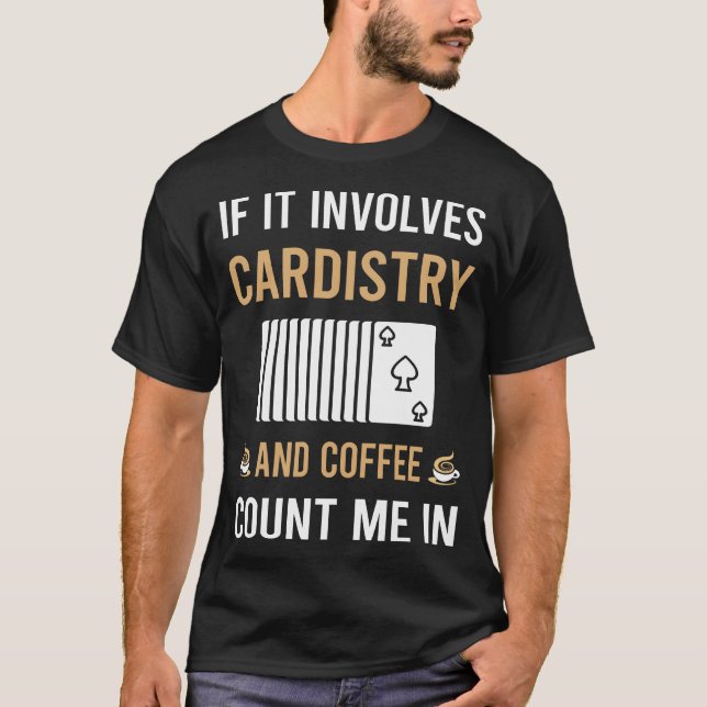 Kaffe- och kardiosserier t shirt (Framsida)