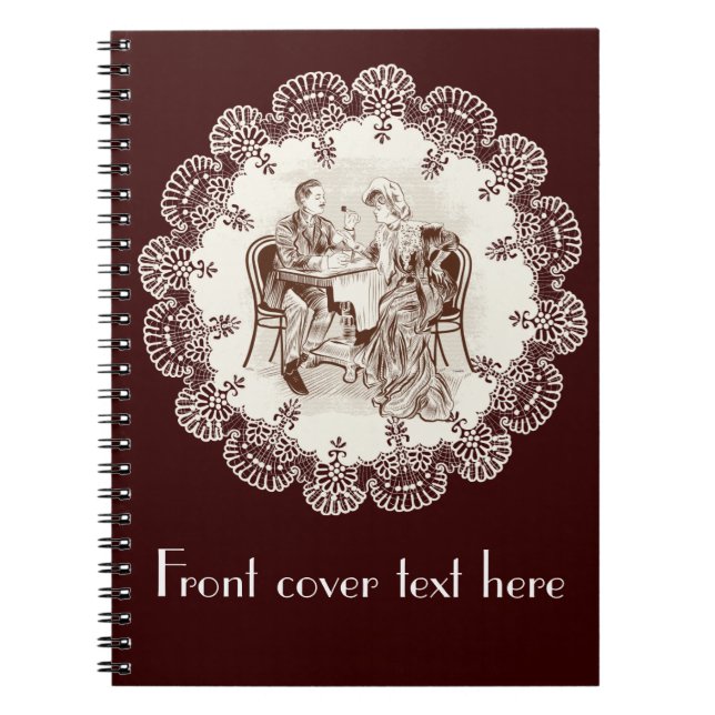 kaffe och kärlek anteckningsbok (Framsidan)