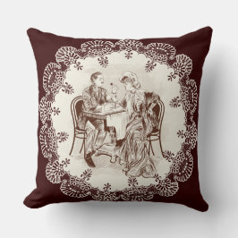 kaffe och kärlek kudde