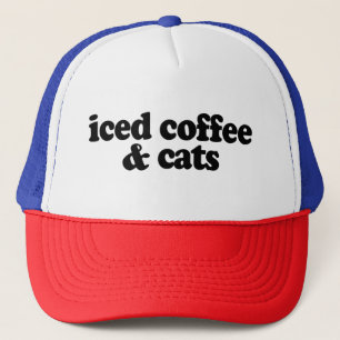 Kaffe och katt keps