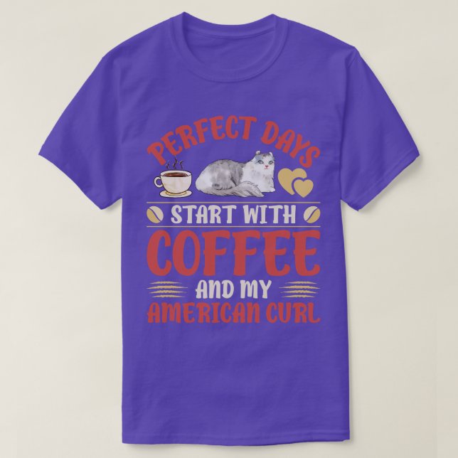 Kaffe och katter 6 t shirt (Design framsida)