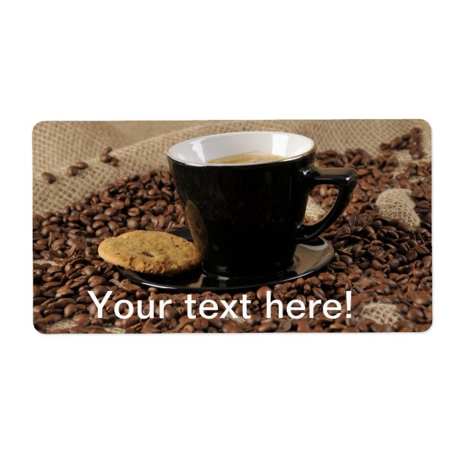 Kaffe och kex fraktsedel (Framsidan)