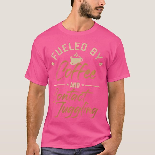Kaffe och kontakt med unga Boll T Shirt (Framsida)