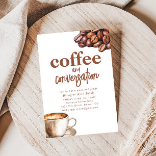 Kaffe- och konversationsmöte i Inbjudan