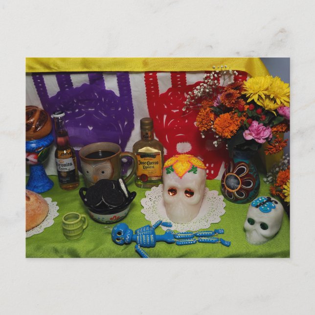 Kaffe och kookies Ofrenda Vykort (Framsida)