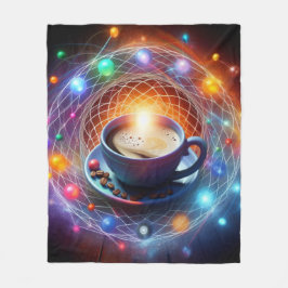 Kaffe och kosmos: En energiSyzygy Fleecefilt