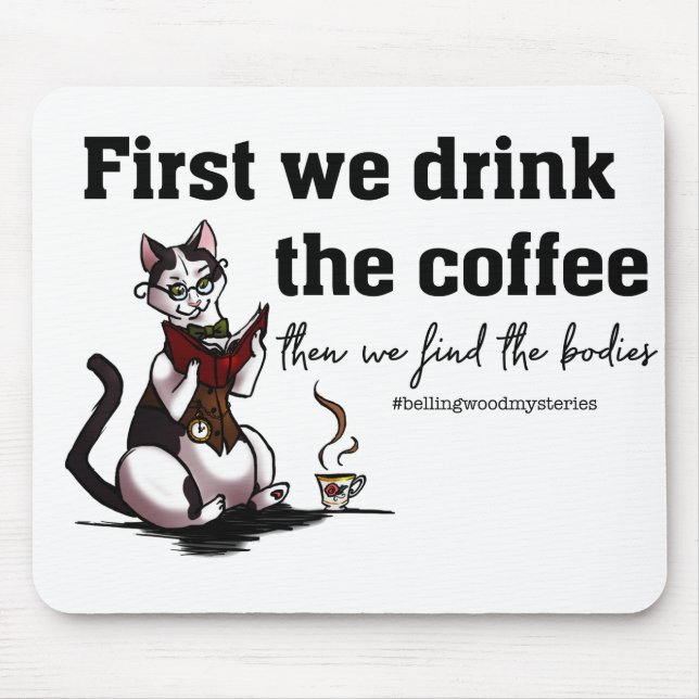 Kaffe och kroppar Mousepad Musmatta (Framsidan)