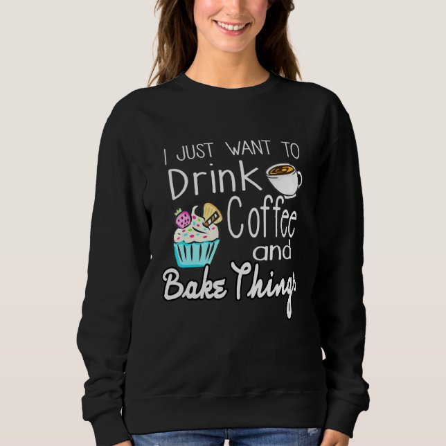 Kaffe och kummel Muffinsar som gör kvinnor T Shirt (Framsida)