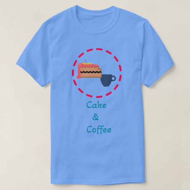 Kaffe och kummel t shirt (Design framsida)