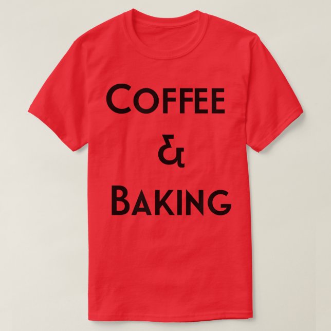 Kaffe och kummelhandlare som tillverkar kummel Äls T Shirt (Design framsida)