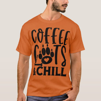 Kaffe och kyl- och fryshus Dam Kattunge Kattunge L T Shirt