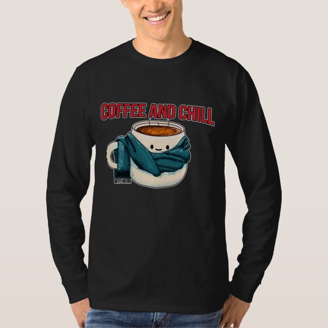 Kaffe och kyl t shirt (Framsida)