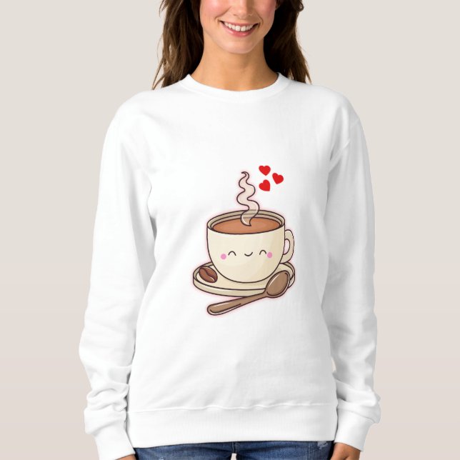 Kaffe och kyla t shirt (Framsida)