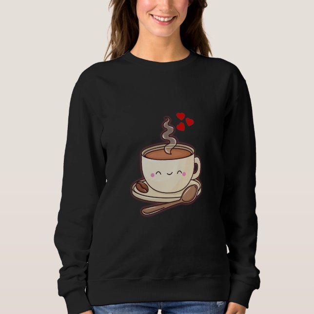Kaffe och kyla t shirt (Framsida)