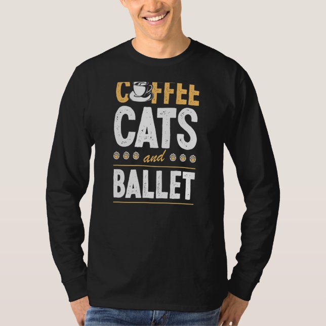Kaffe- och lastpallsinstruktör Katt 1 T Shirt (Framsida)
