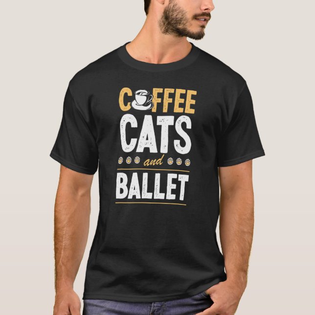 Kaffe- och lastpallsinstruktör Katt 1 T Shirt (Framsida)